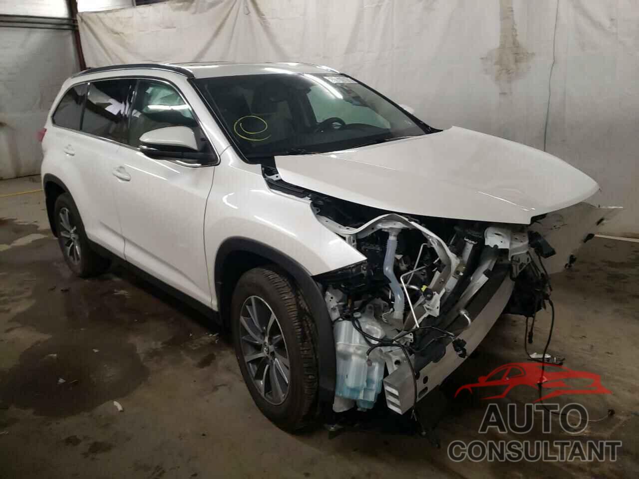 TOYOTA HIGHLANDER 2019 - 5TDJZRFH1KS610503