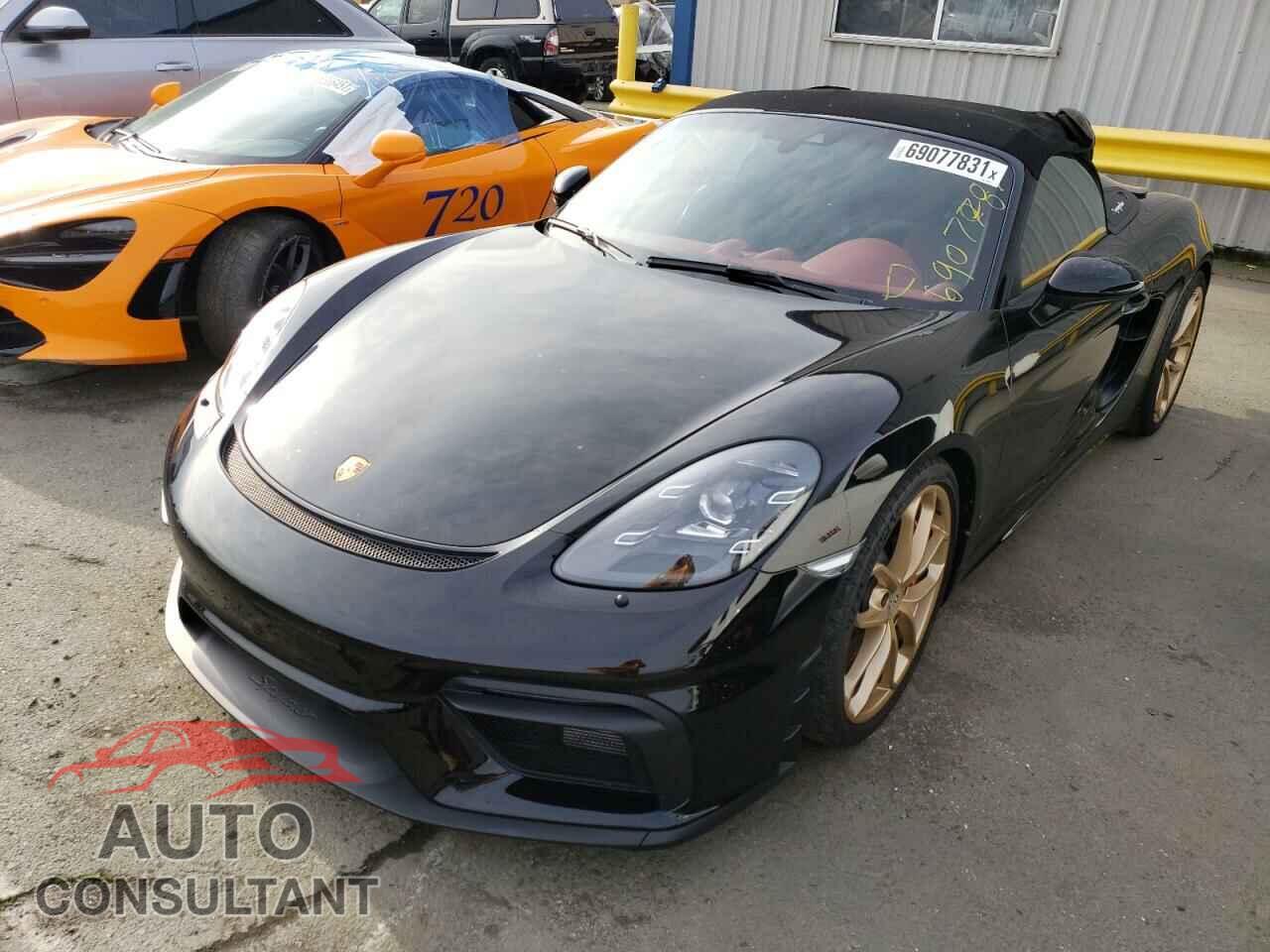 PORSCHE BOXSTER 2021 - WP0CC2A81MS240799