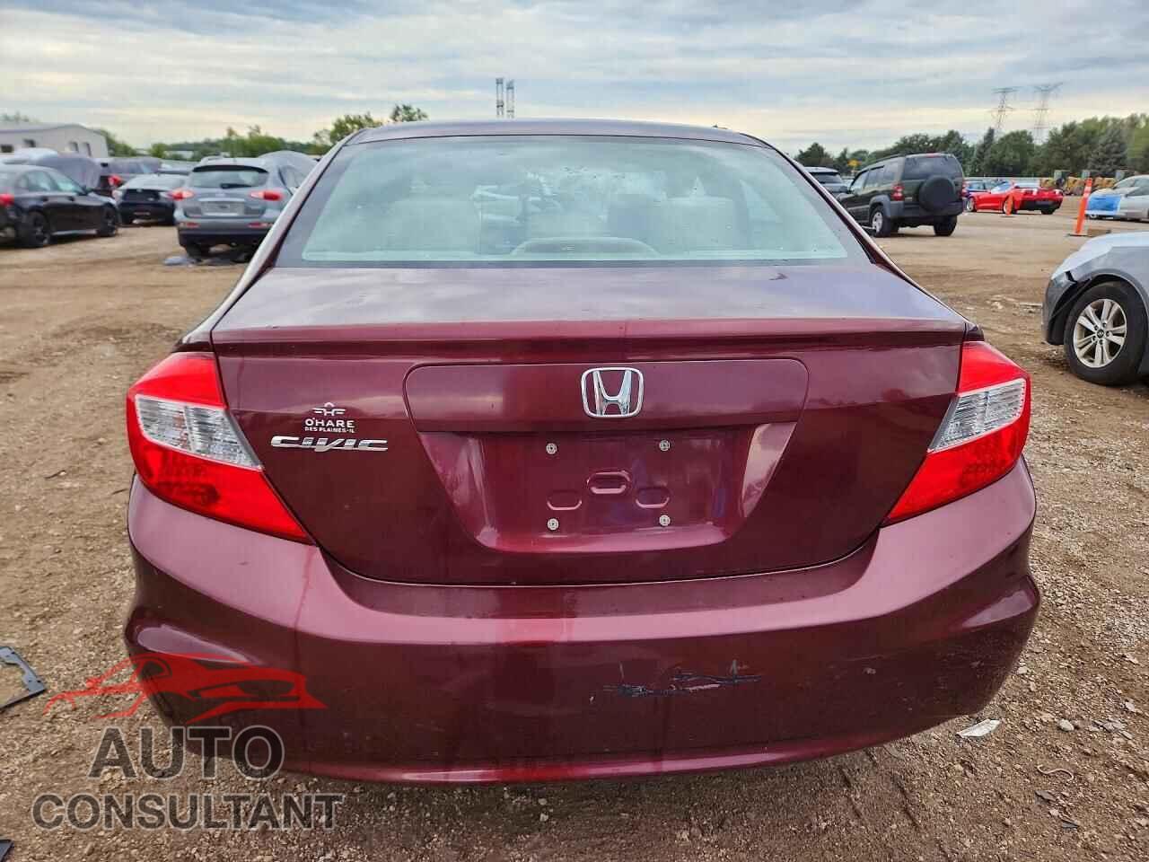 HONDA CIVIC 2012 - 19XFB2F58CE034735