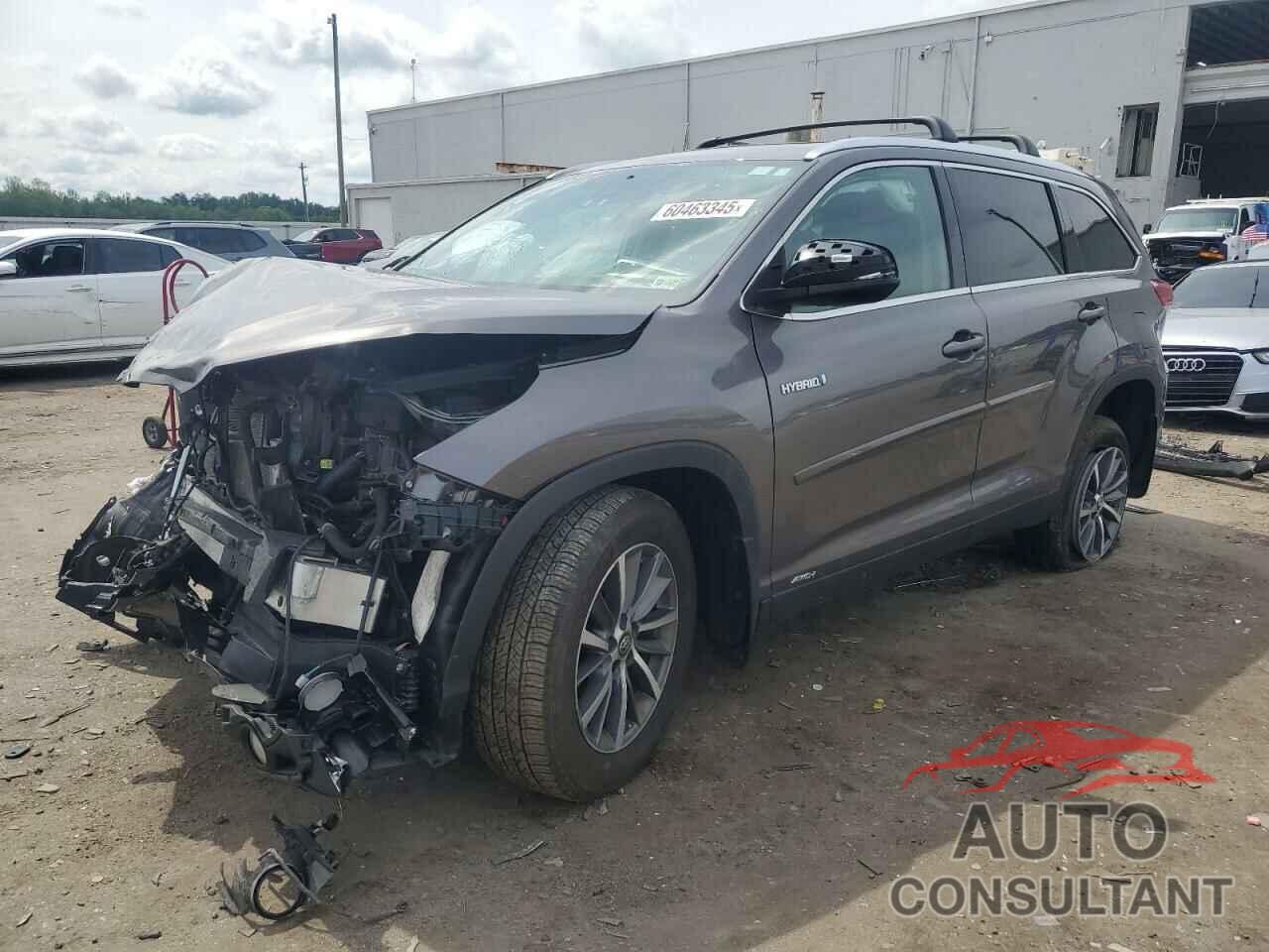 TOYOTA HIGHLANDER 2019 - 5TDJGRFH5KS053696