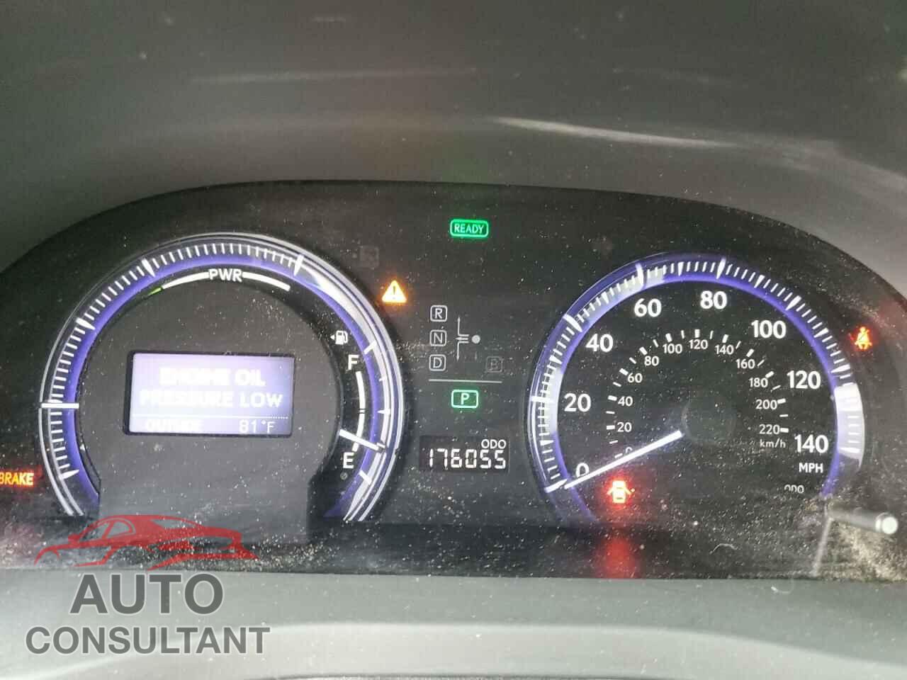 LEXUS HS 2010 - JTHBB1BA2A2015070