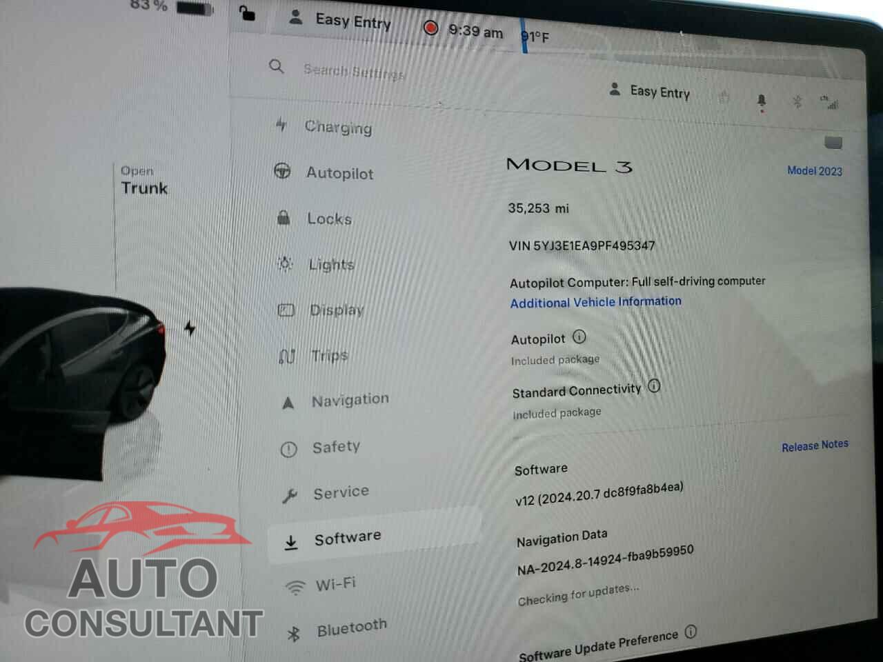 TESLA MODEL 3 2023 - 5YJ3E1EA9PF495347