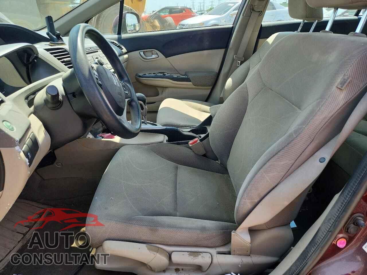 HONDA CIVIC 2012 - 19XFB2F55CE093340