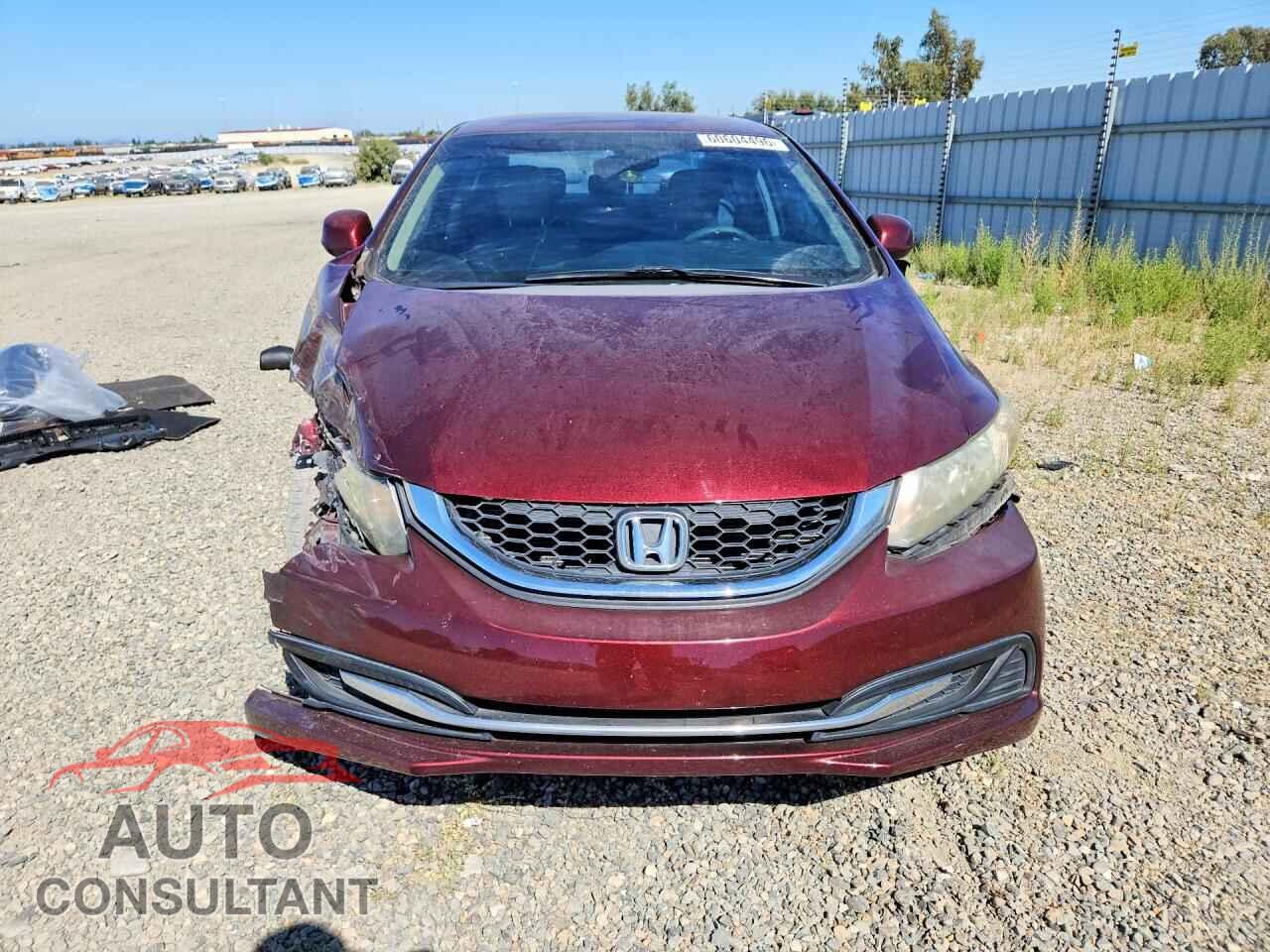 HONDA CIVIC 2013 - 19XFB2F56DE043550