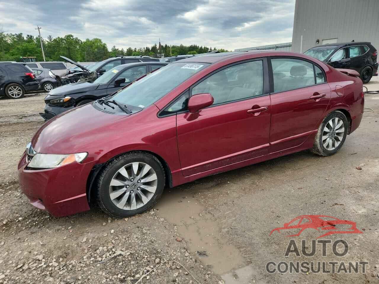 HONDA CIVIC 2009 - 19XFA168X9E015684