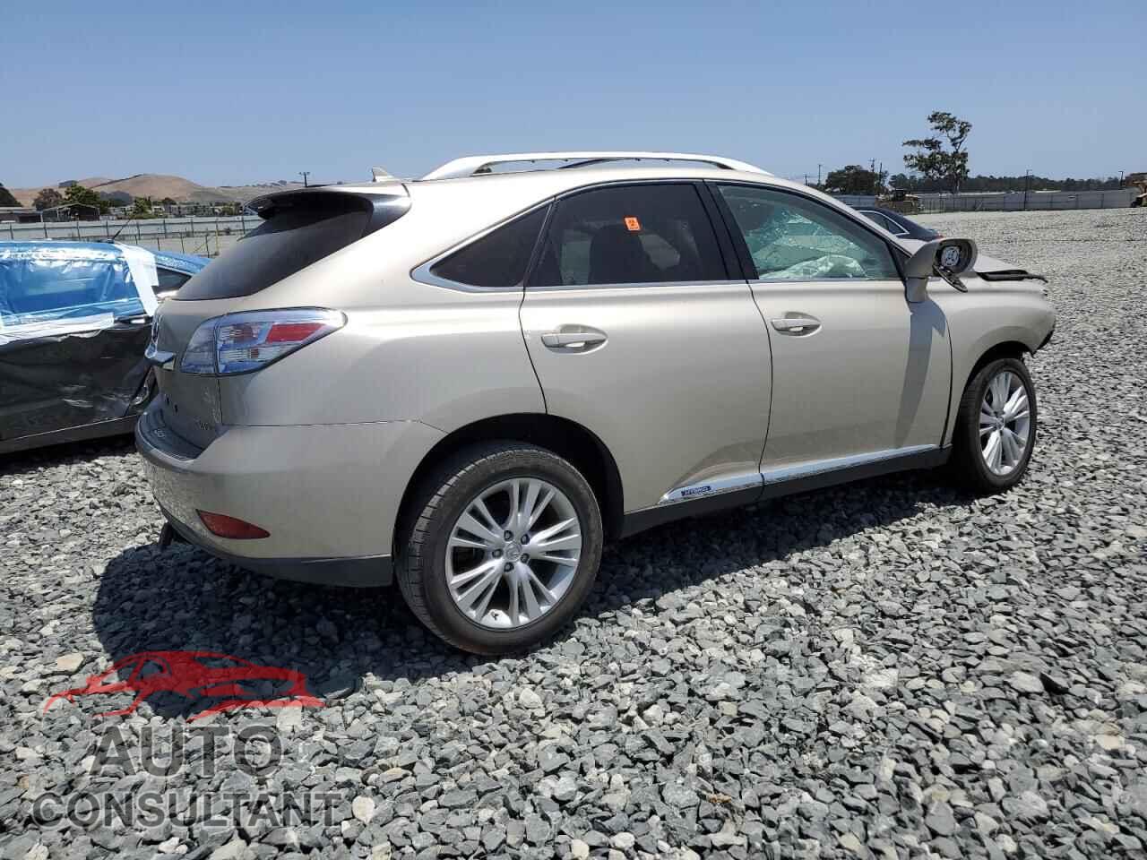 LEXUS RX450 2011 - JTJBC1BA8B2039788