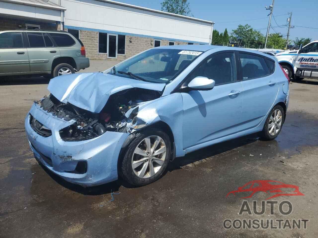 HYUNDAI ACCENT 2012 - KMHCU5AE6CU041461