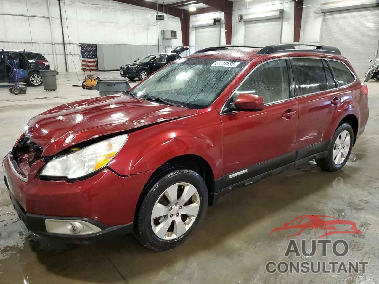 SUBARU OUTBACK 2012 - 4S4BRCCC6C3246121