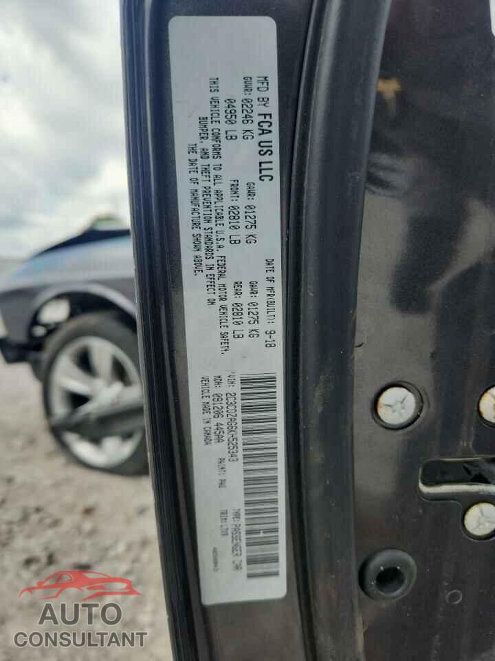 DODGE CHALLENGER 2019 - 2C3CDZAG6KH525343
