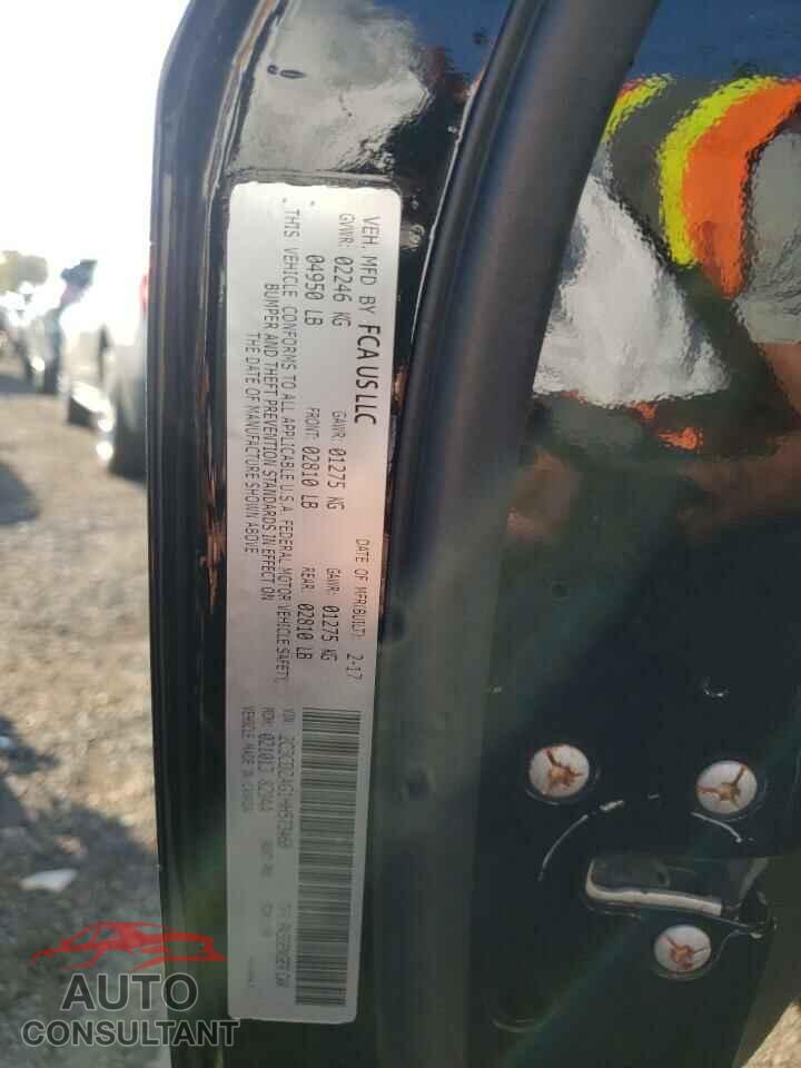 DODGE CHALLENGER 2017 - 2C3CDZAG1HH573468