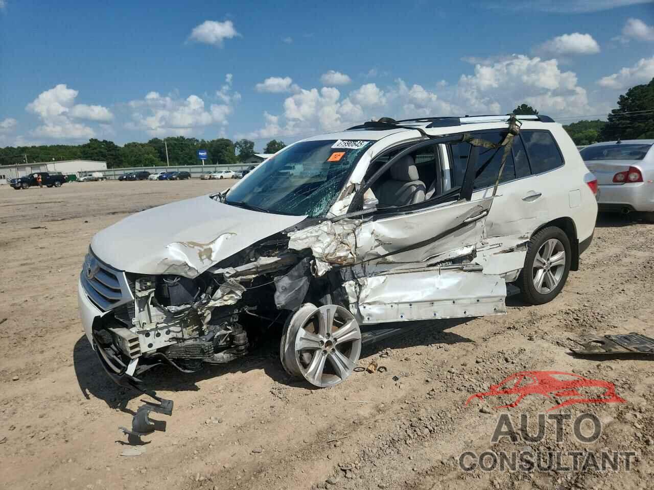TOYOTA HIGHLANDER 2012 - 5TDDK3EH9CS125432