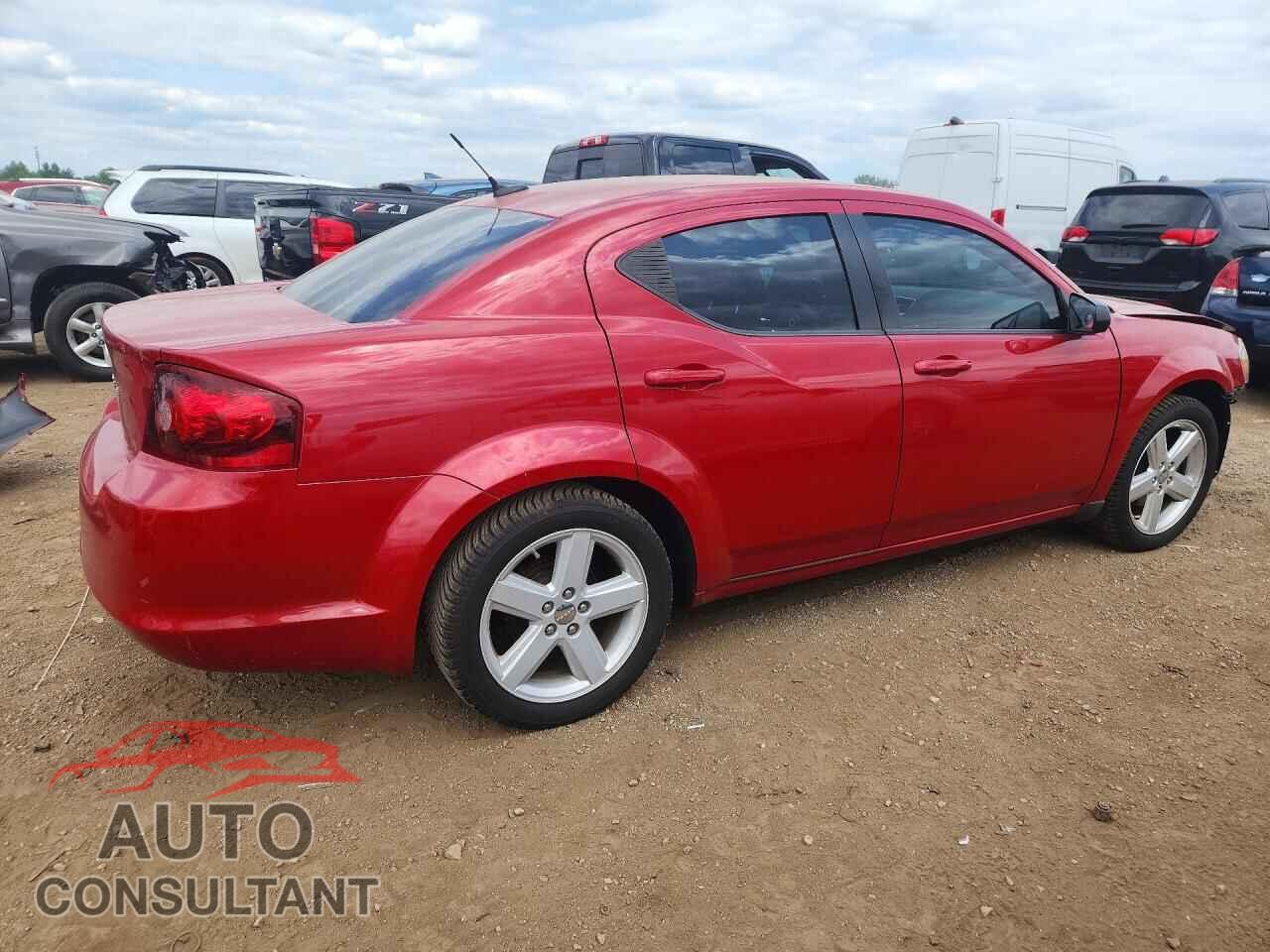 DODGE AVENGER 2013 - 1C3CDZAB9DN534214