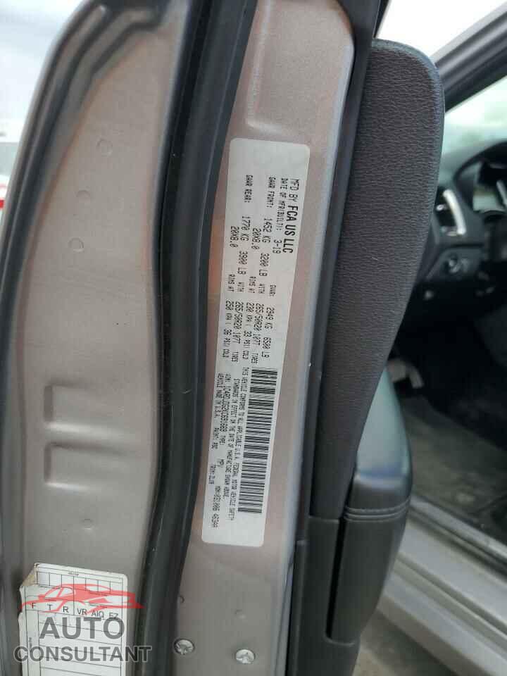 DODGE DURANGO 2019 - 1C4RDJDG2KC691669