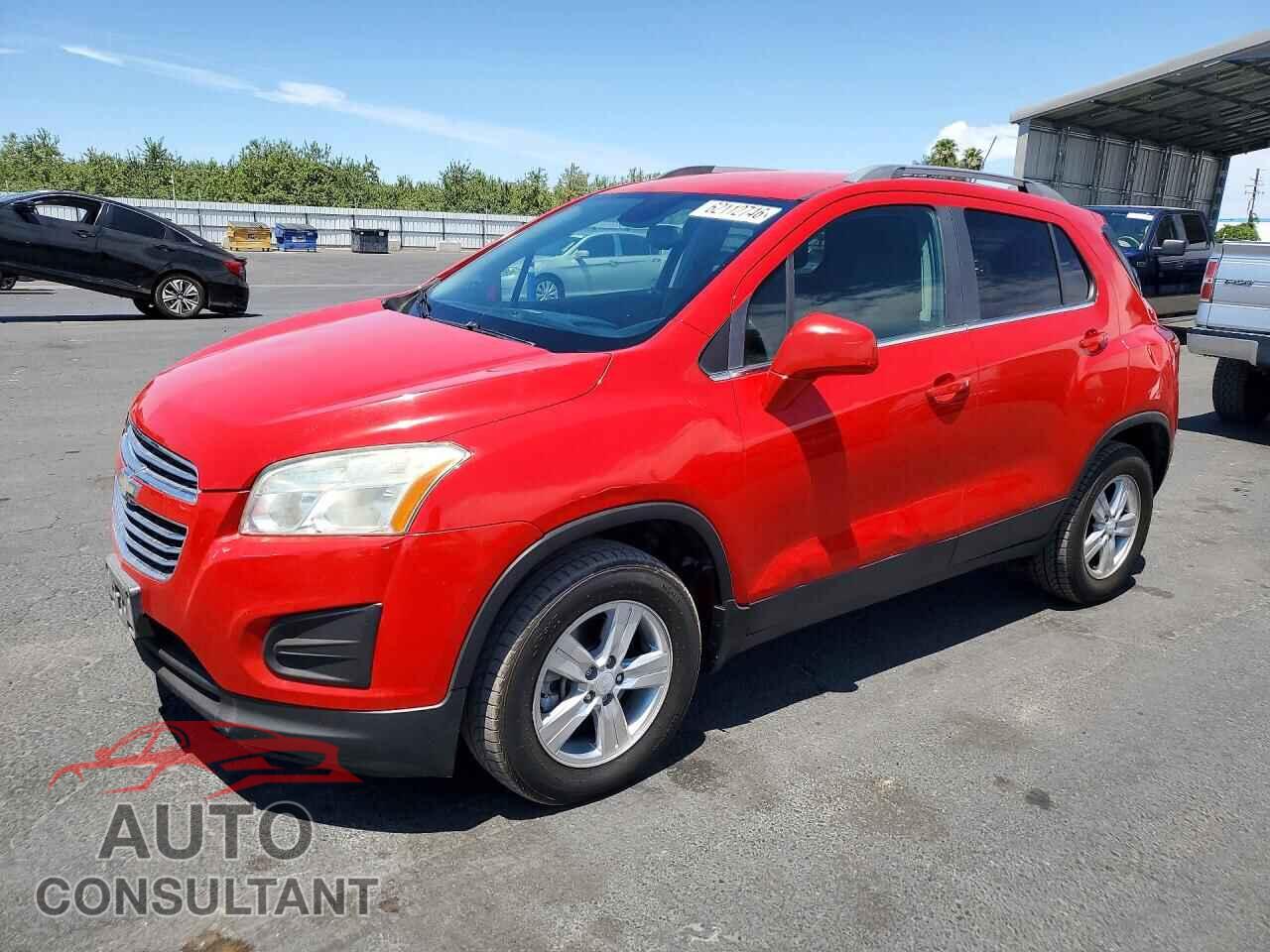 CHEVROLET TRAX 2015 - 3GNCJRSB4FL196623