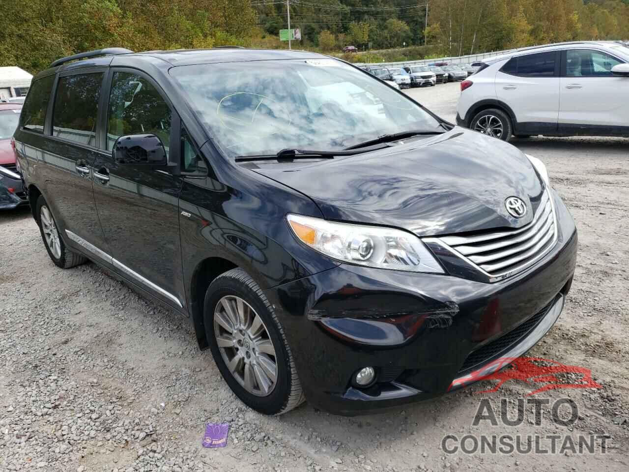 TOYOTA SIENNA 2017 - 5TDDZ3DC9HS172789