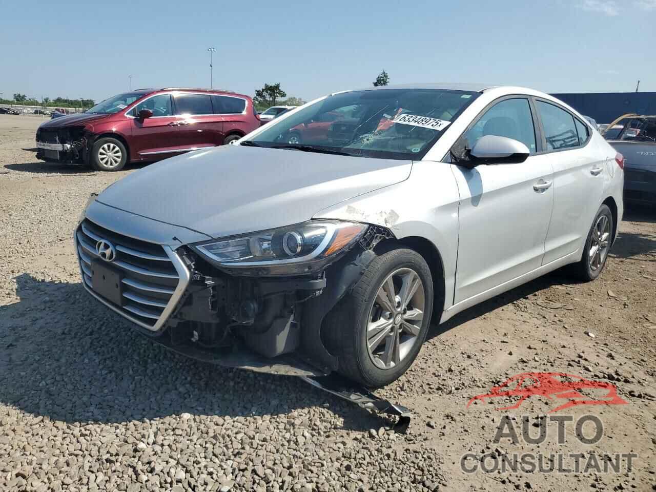 HYUNDAI ELANTRA 2018 - KMHD84LF5JU449326