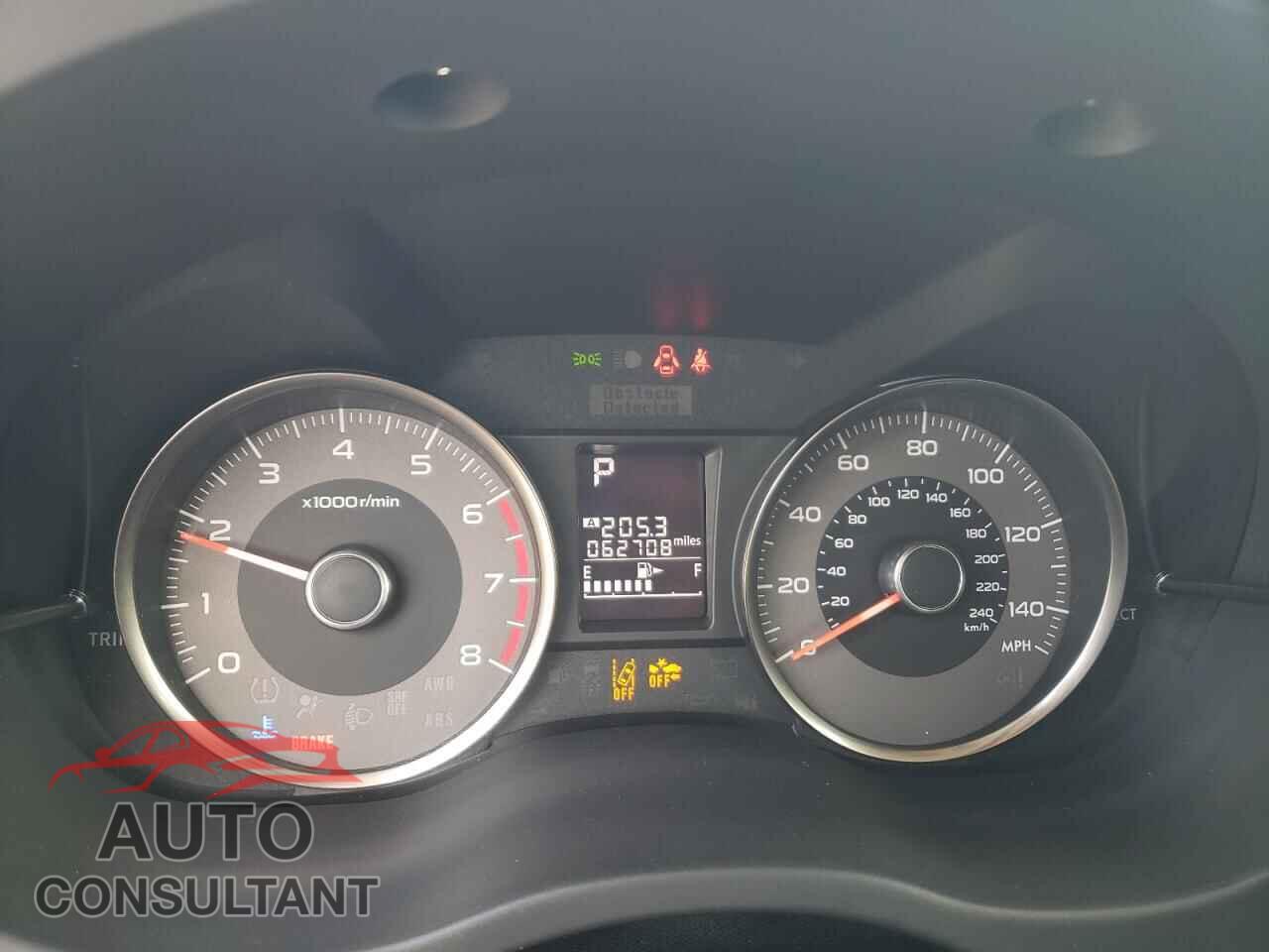 SUBARU FORESTER 2016 - JF2SJAGC2GH498582