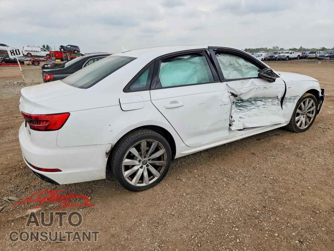AUDI A4 2017 - WAUKMAF43HN050089