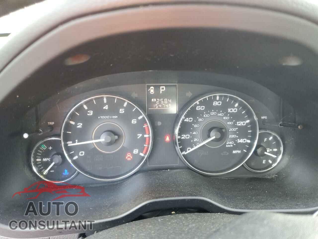 SUBARU OUTBACK 2011 - 4S4BRBCC8B3370934