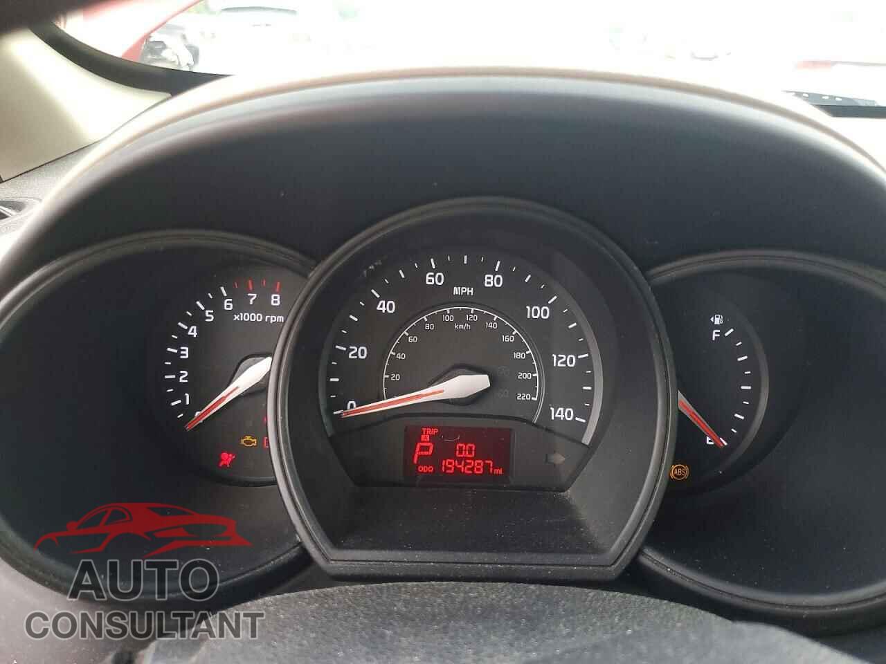 KIA RIO 2013 - KNADM4A30D6209891
