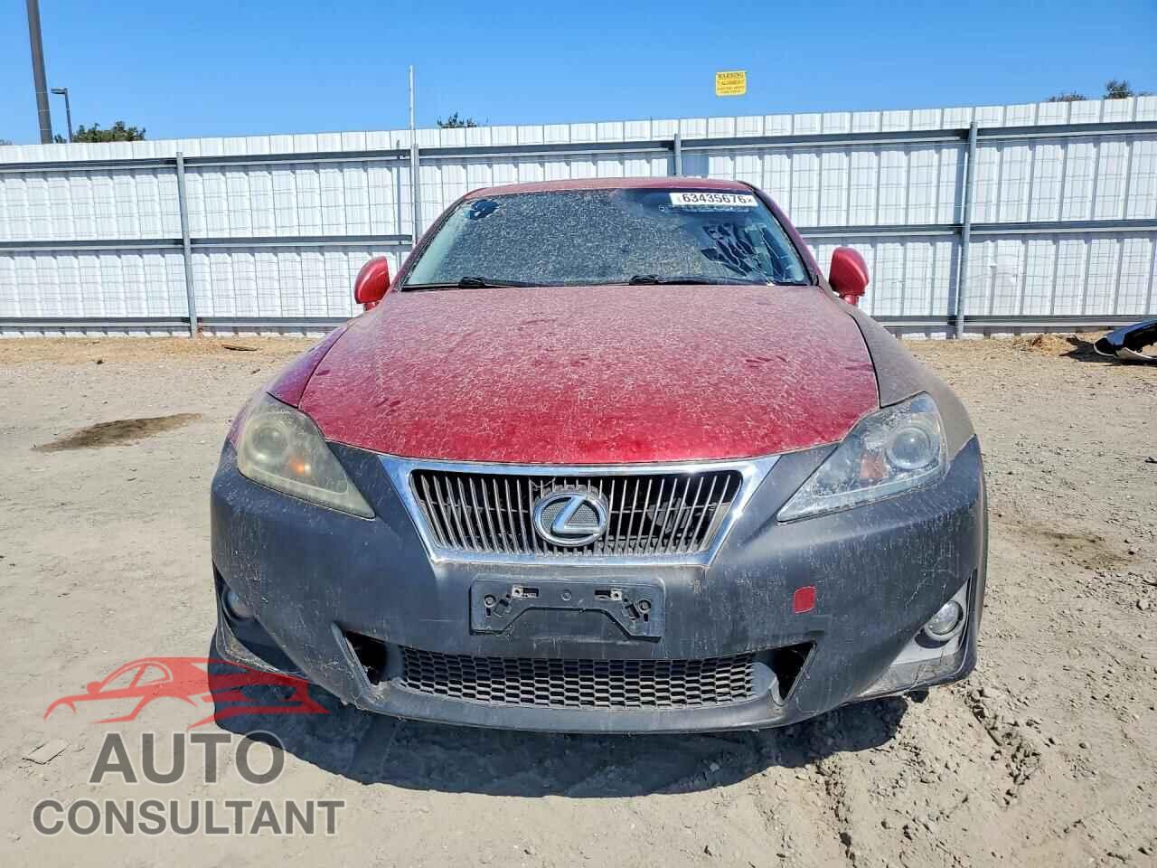 LEXUS IS 2012 - JTHCF5C21C5056976