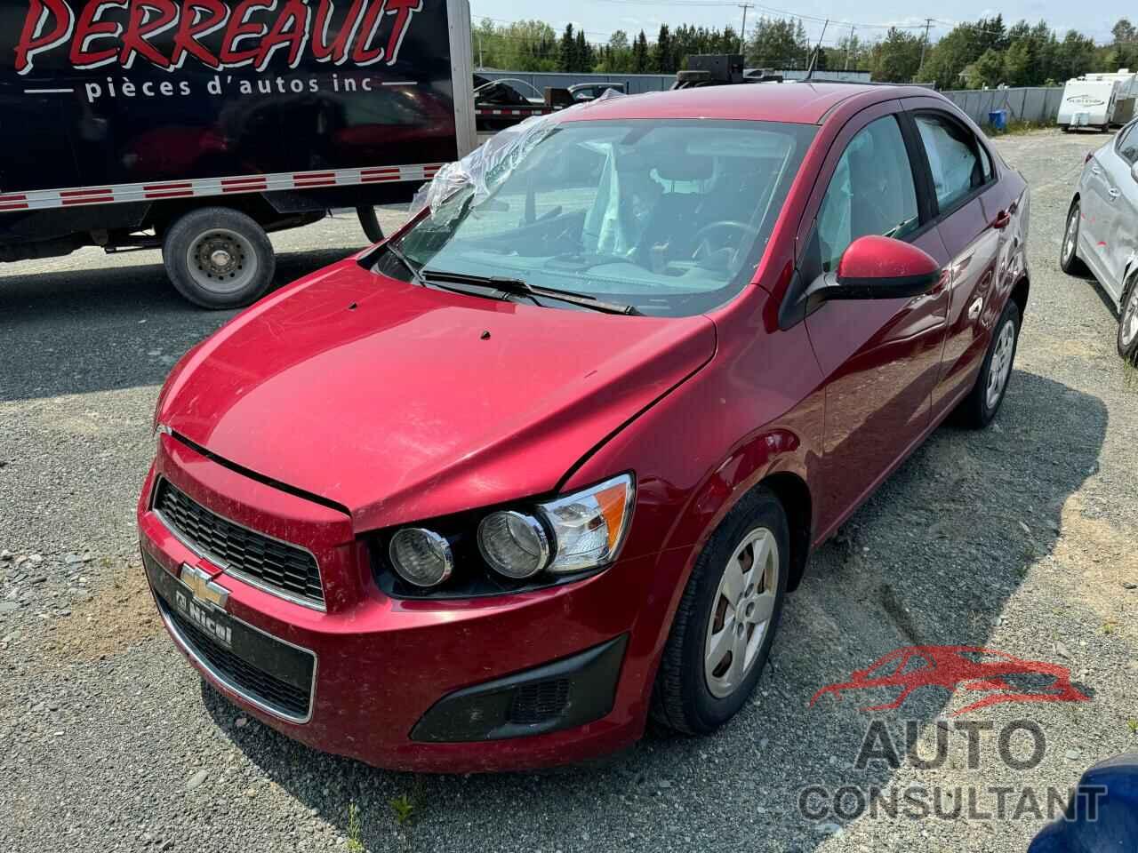 CHEVROLET SONIC 2014 - 1G1JA5EH3E4239791