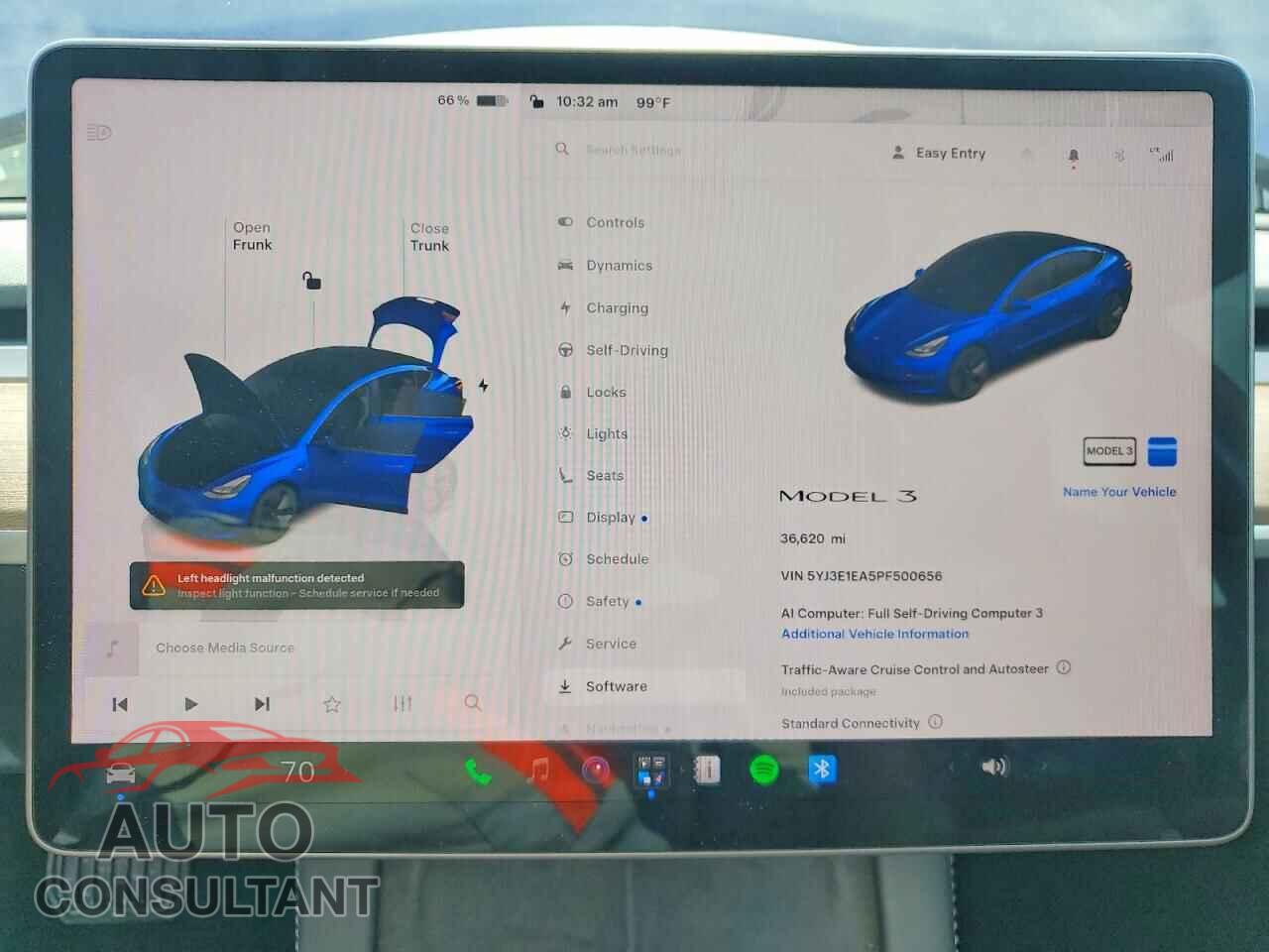 TESLA MODEL 3 2023 - 5YJ3E1EA5PF500656
