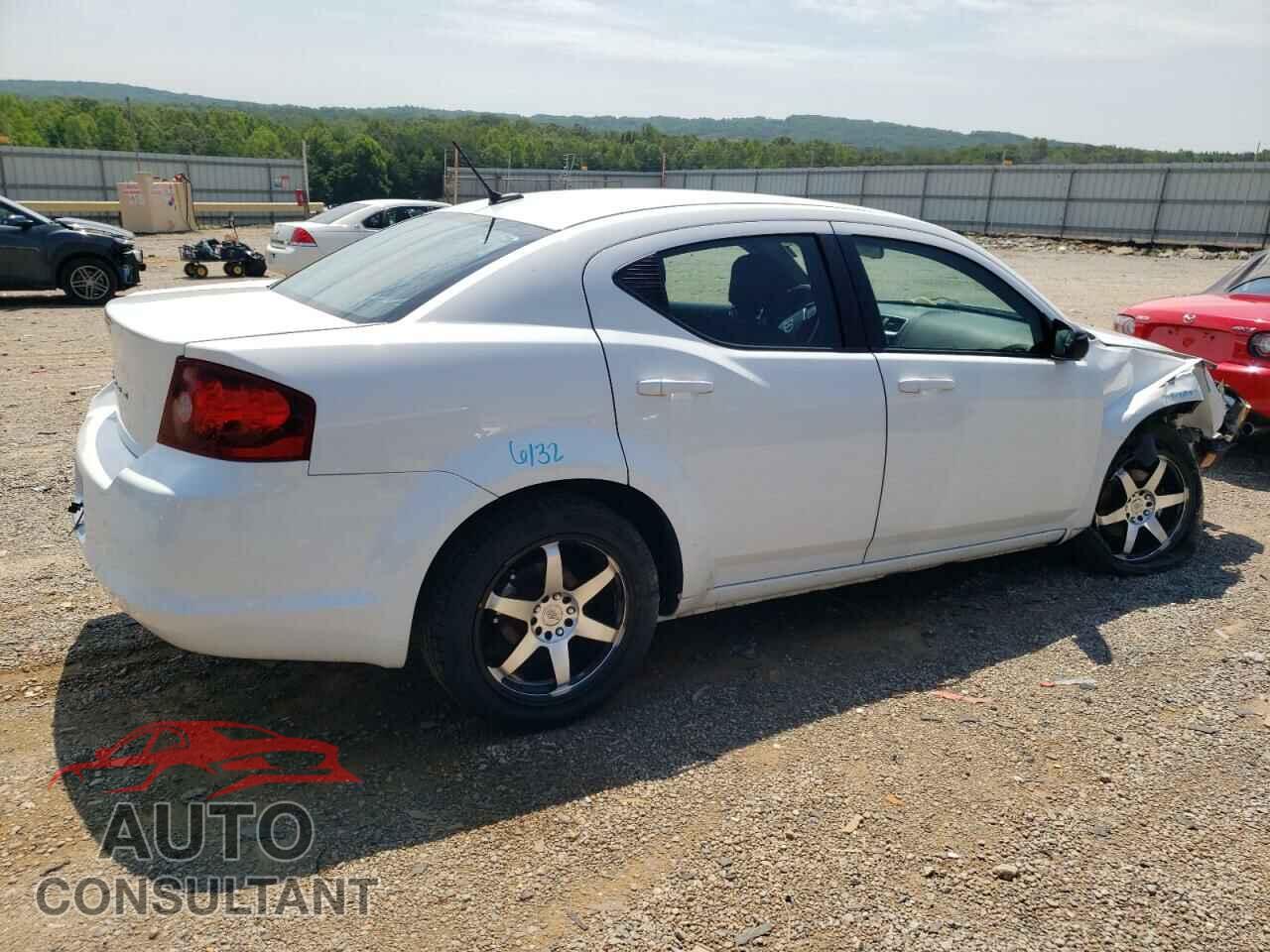 DODGE AVENGER 2012 - 1C3CDZAB3CN110087