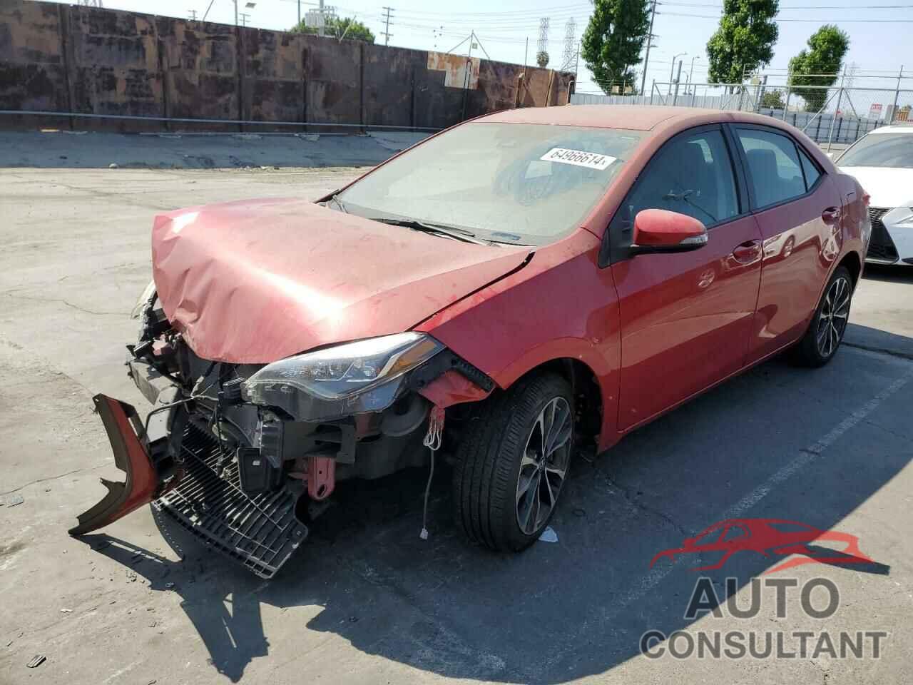 TOYOTA COROLLA 2019 - 2T1BURHE6KC161401