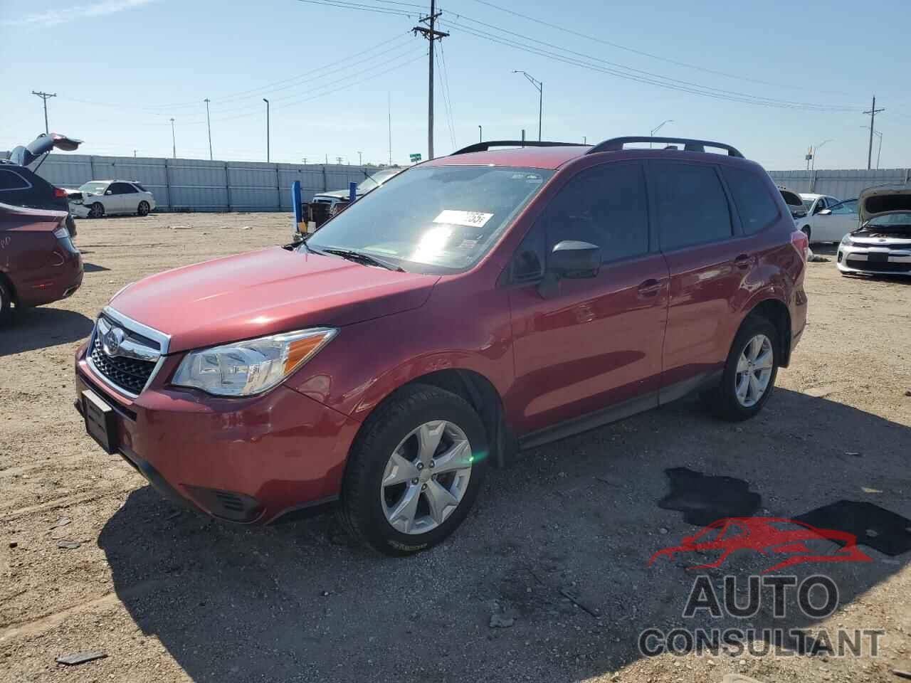 SUBARU FORESTER 2016 - JF2SJABC4GH564492
