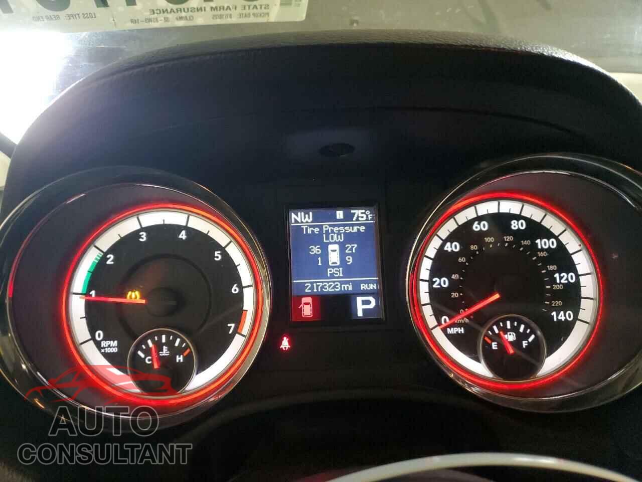 DODGE DURANGO 2011 - 1D4RE4GG4BC742540