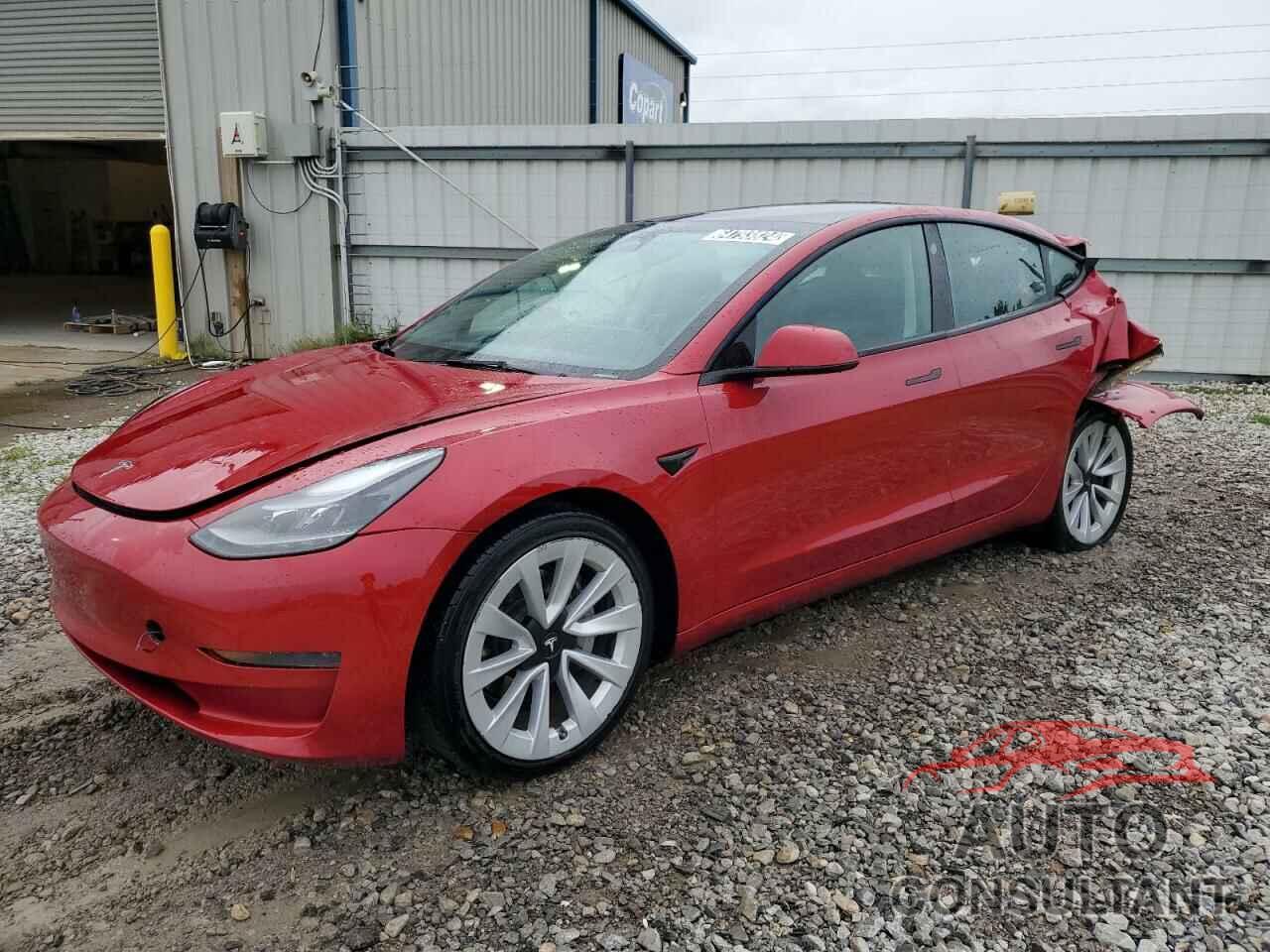 TESLA MODEL 3 2022 - 5YJ3E1EA4NF371306