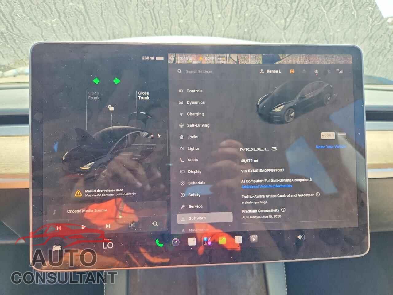 TESLA MODEL 3 2023 - 5YJ3E1EA0PF557007