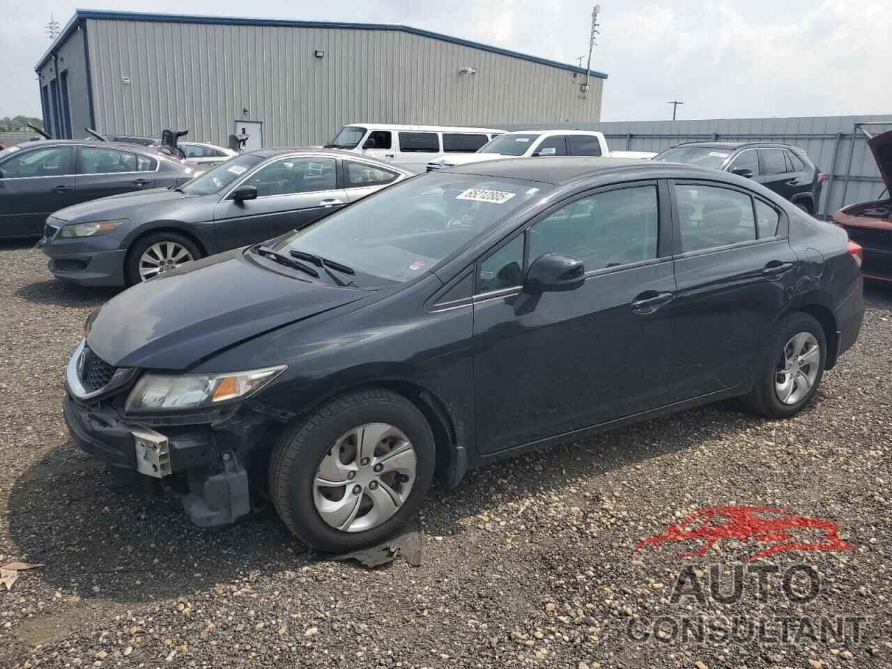HONDA CIVIC 2013 - 2HGFB2F57DH575461