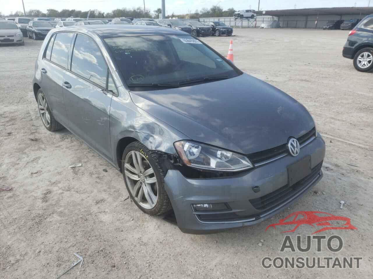 VOLKSWAGEN GOLF 2017 - 3VW217AUXHM015899