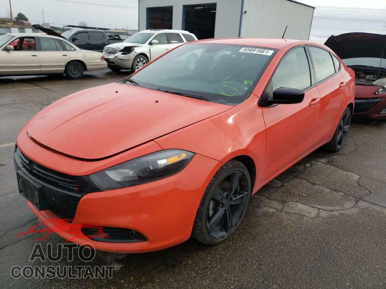 DODGE DART 2016 - 1C3CDFBB2GD644576