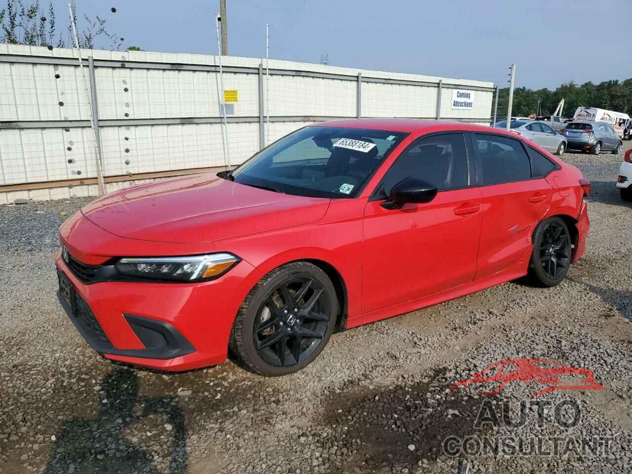HONDA CIVIC 2022 - 2HGFE2F51NH550838