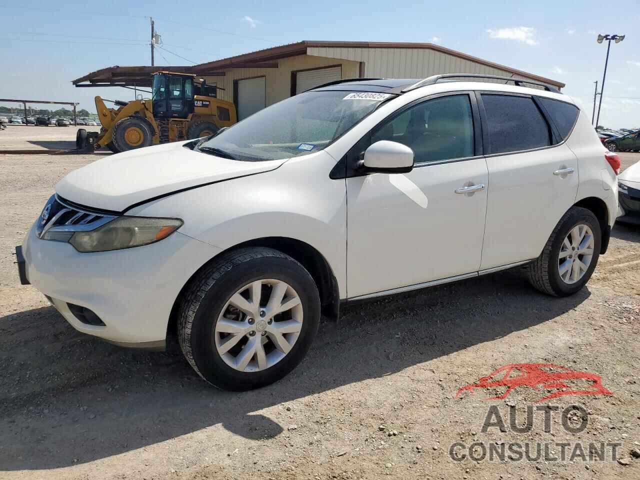 NISSAN MURANO 2012 - JN8AZ1MU5CW110531