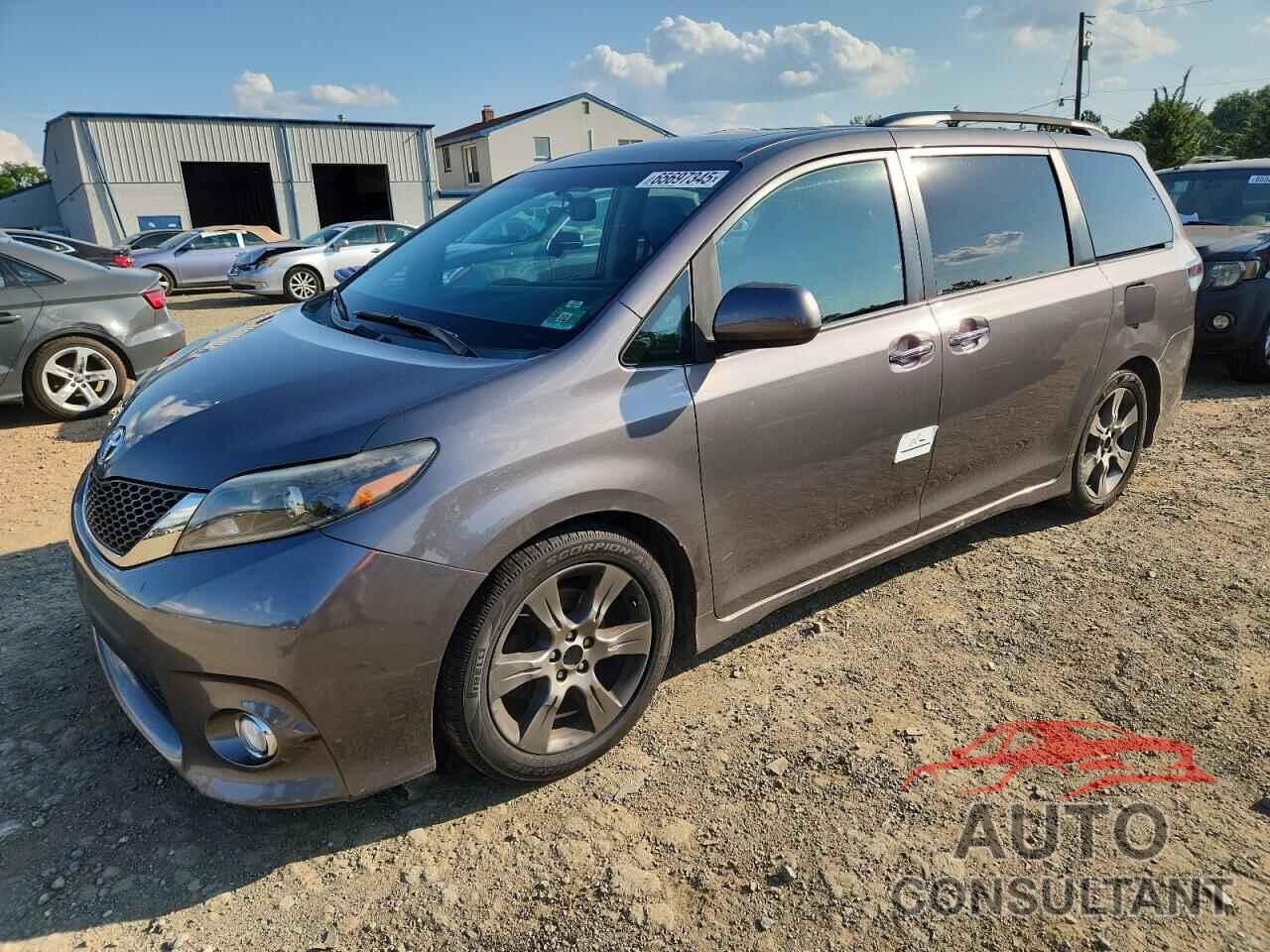 TOYOTA SIENNA 2015 - 5TDXK3DC4FS527821