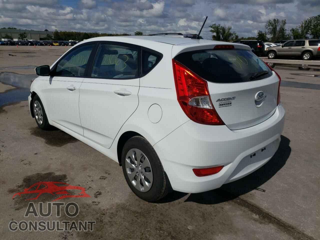 HYUNDAI ACCENT 2017 - KMHCT5AE7HU347899