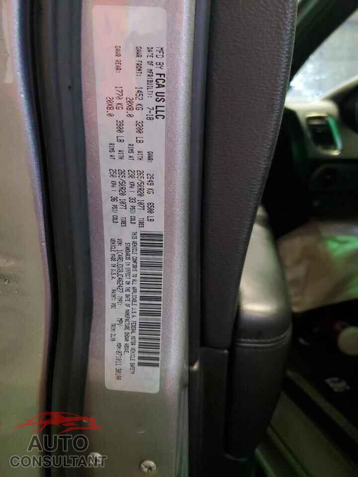 DODGE DURANGO 2018 - 1C4RDJDG8JC462427