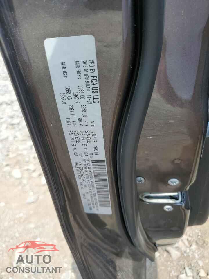 JEEP COMPASS 2020 - 3C4NJDCB6LT156431