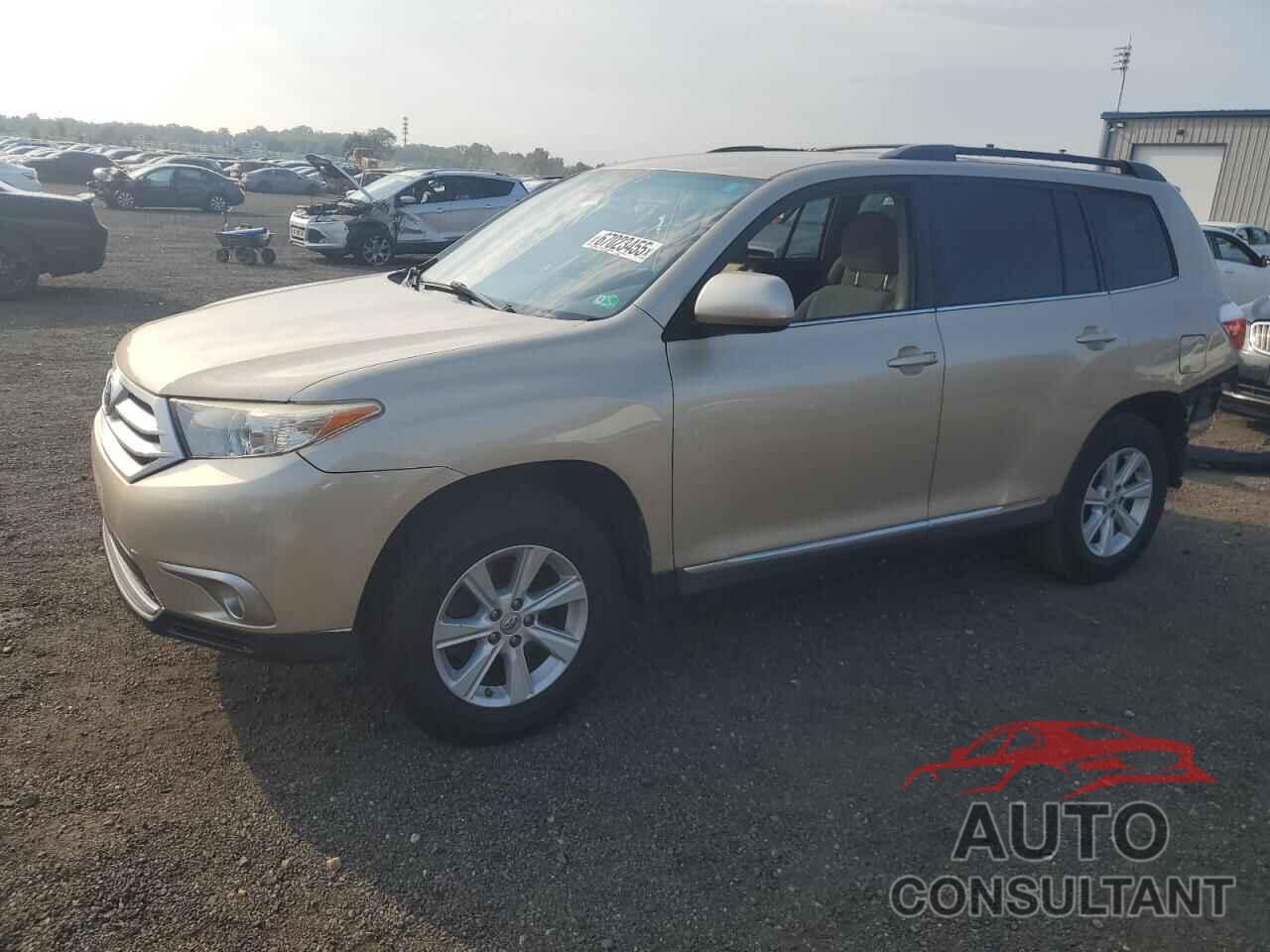 TOYOTA HIGHLANDER 2012 - 5TDBK3EH4CS106861