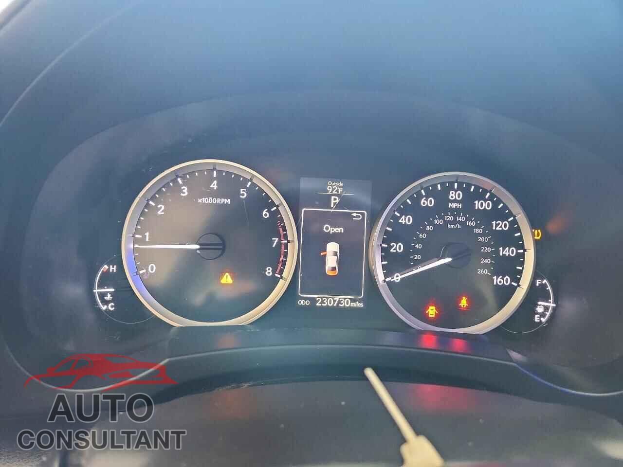 LEXUS IS 2014 - JTHBF1D29E5019860