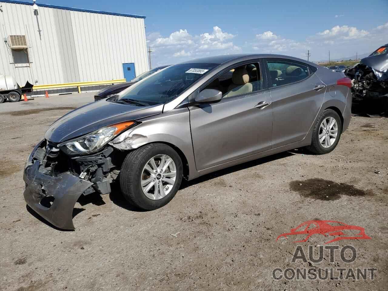 HYUNDAI ELANTRA 2012 - 5NPDH4AE5CH124574