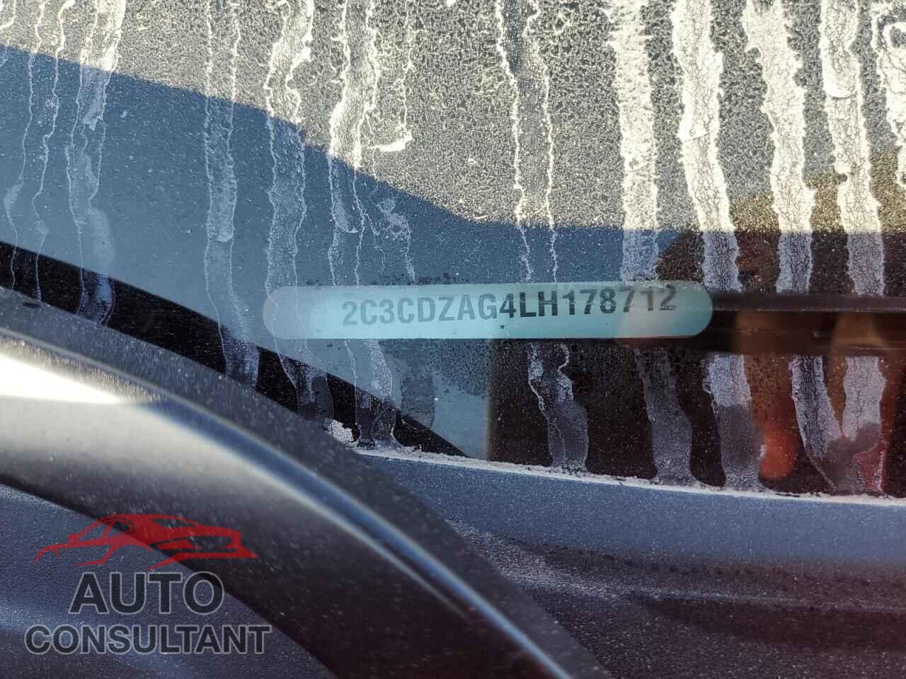 DODGE CHALLENGER 2020 - 2C3CDZAG4LH178712