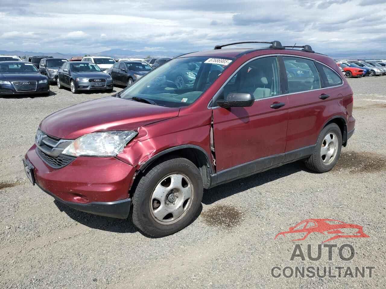 HONDA CRV 2010 - 5J6RE4H35AL026280