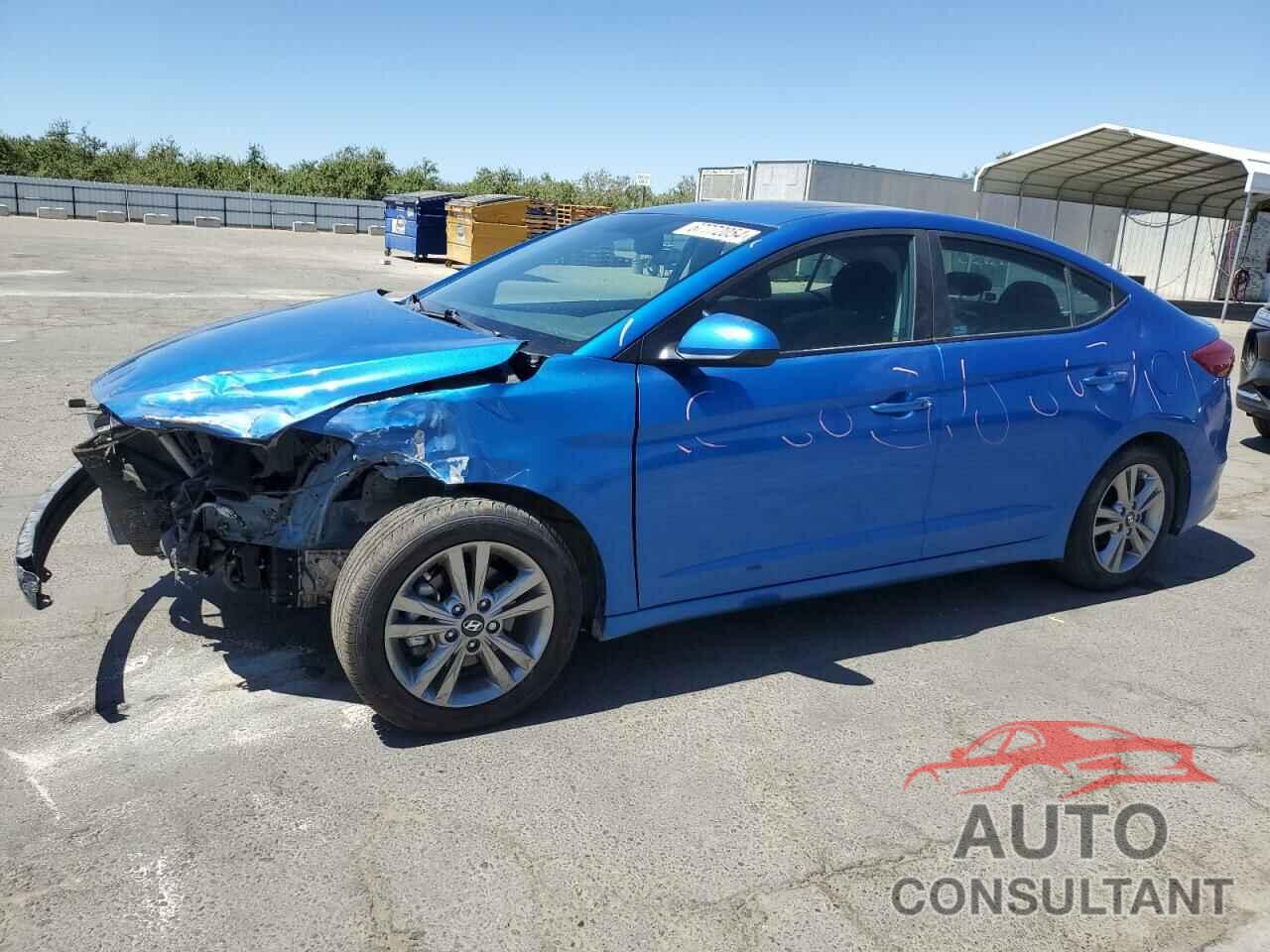 HYUNDAI ELANTRA 2017 - KMHD84LF0HU377641