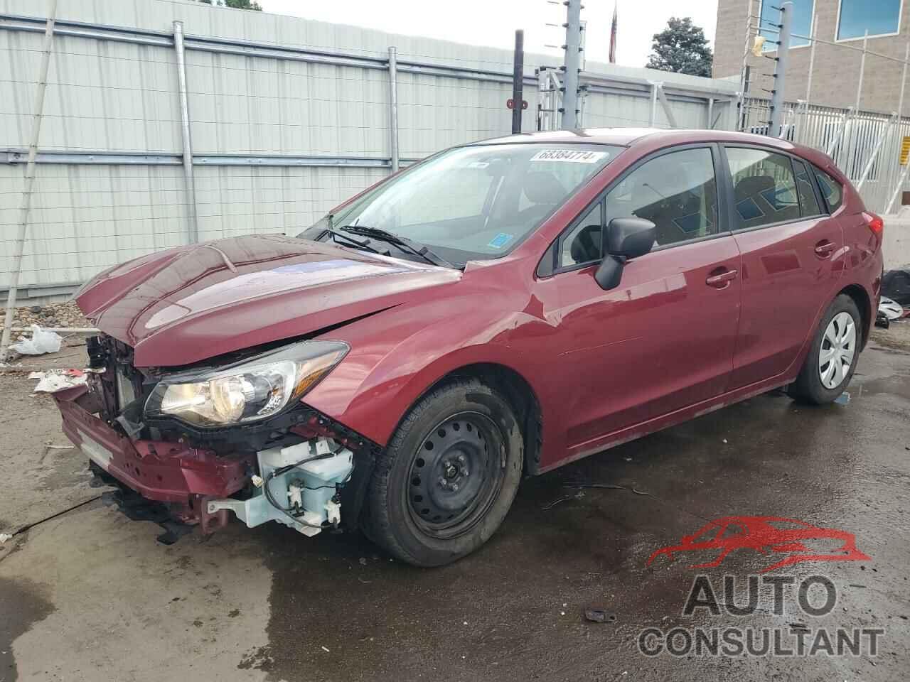 SUBARU IMPREZA 2015 - JF1GPAA6XF8203688