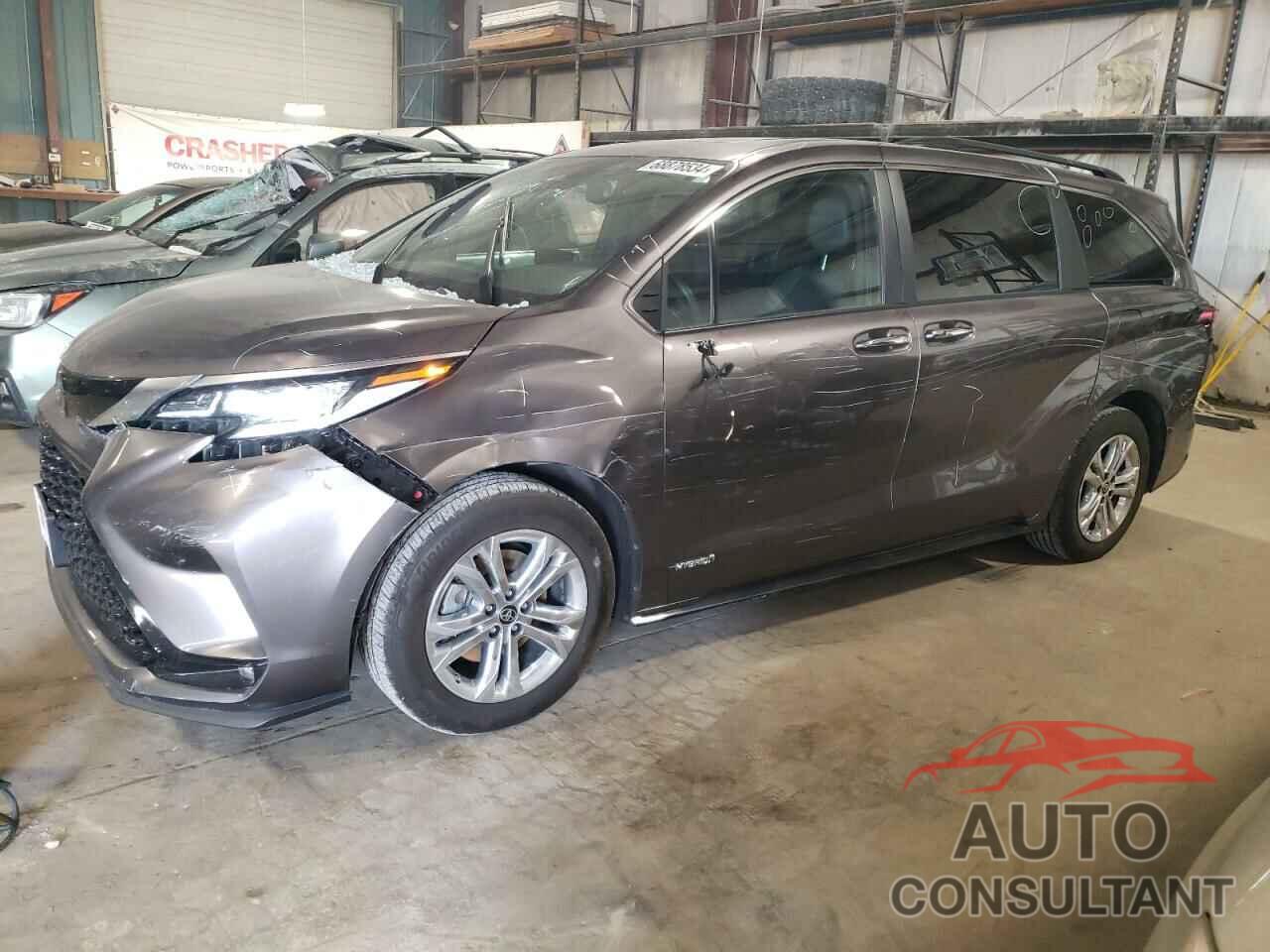 TOYOTA SIENNA 2021 - 5TDXSKFC0MS037199